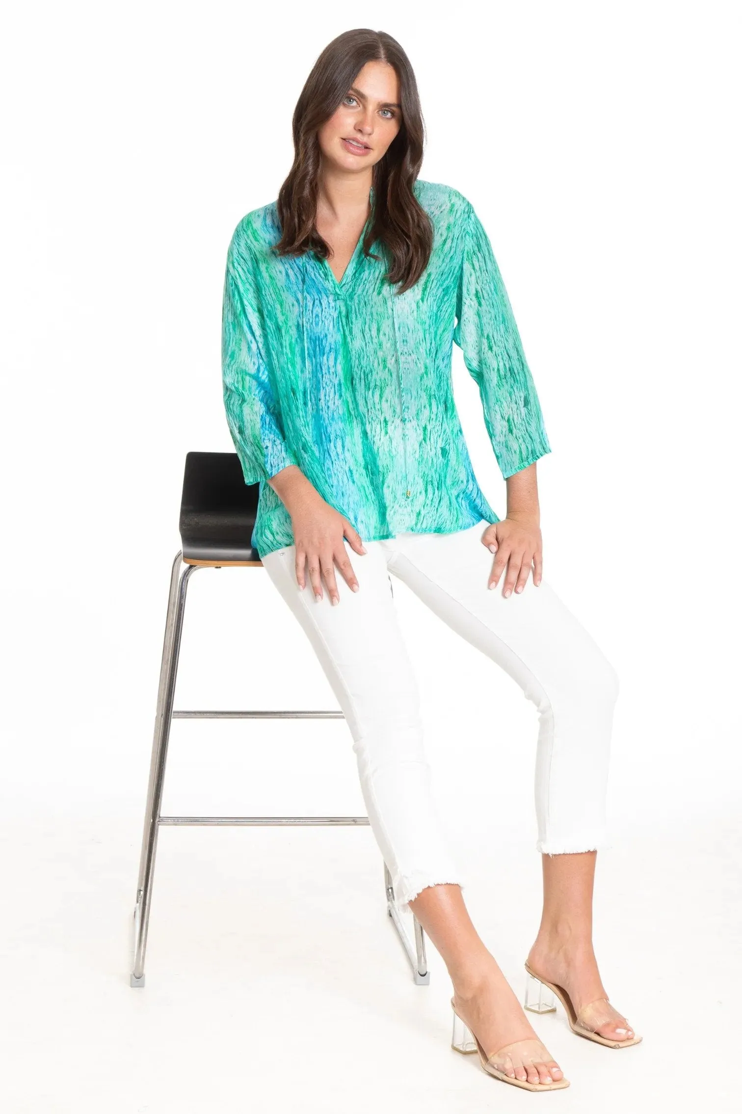 Raindrops and Ripples Print Tunic