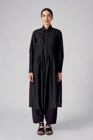 Rajesh Pratap Singh   I   Vira pintuck dress  Black  4SC-17/4KT B  Women classic collection