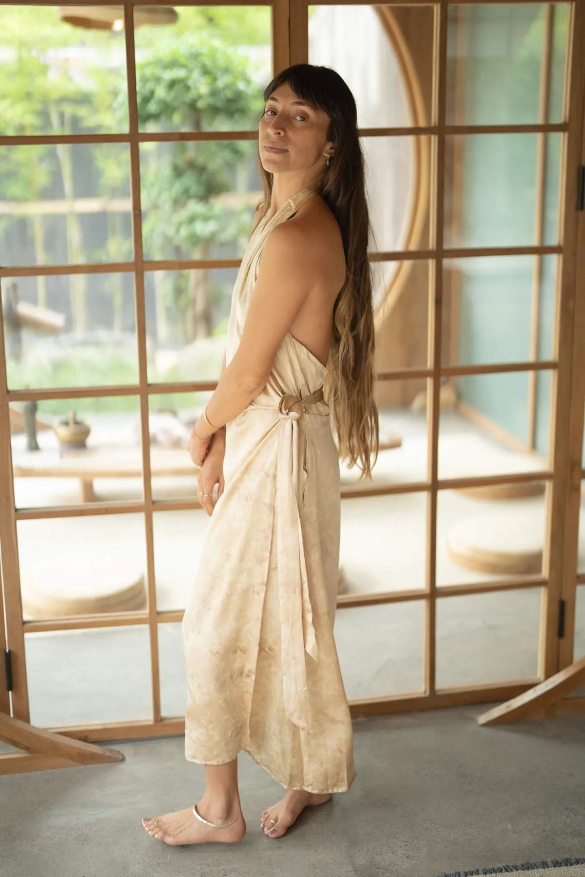 Ratu Silk Wrap Gown