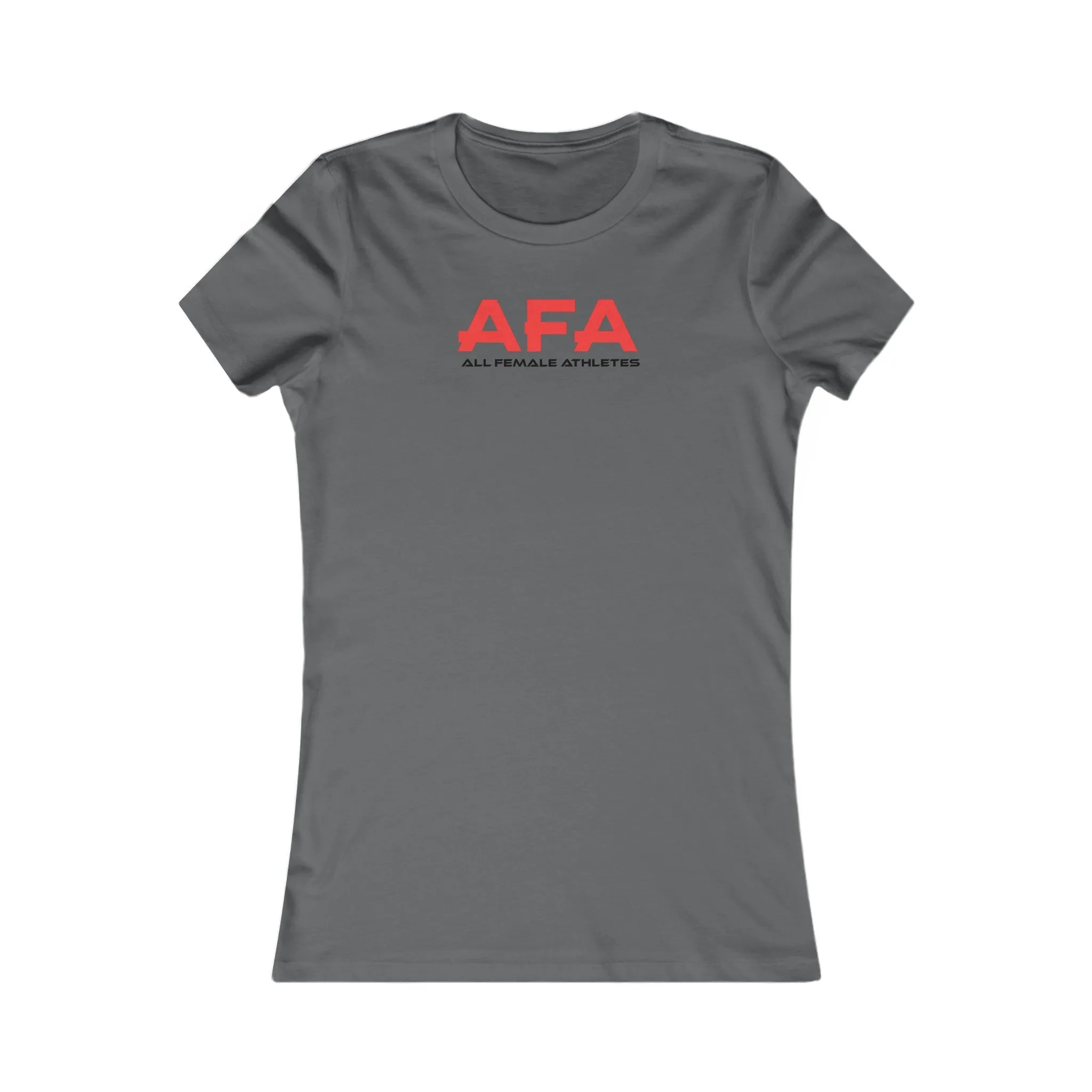 Red All Female Athletes Women's Favorite Tee