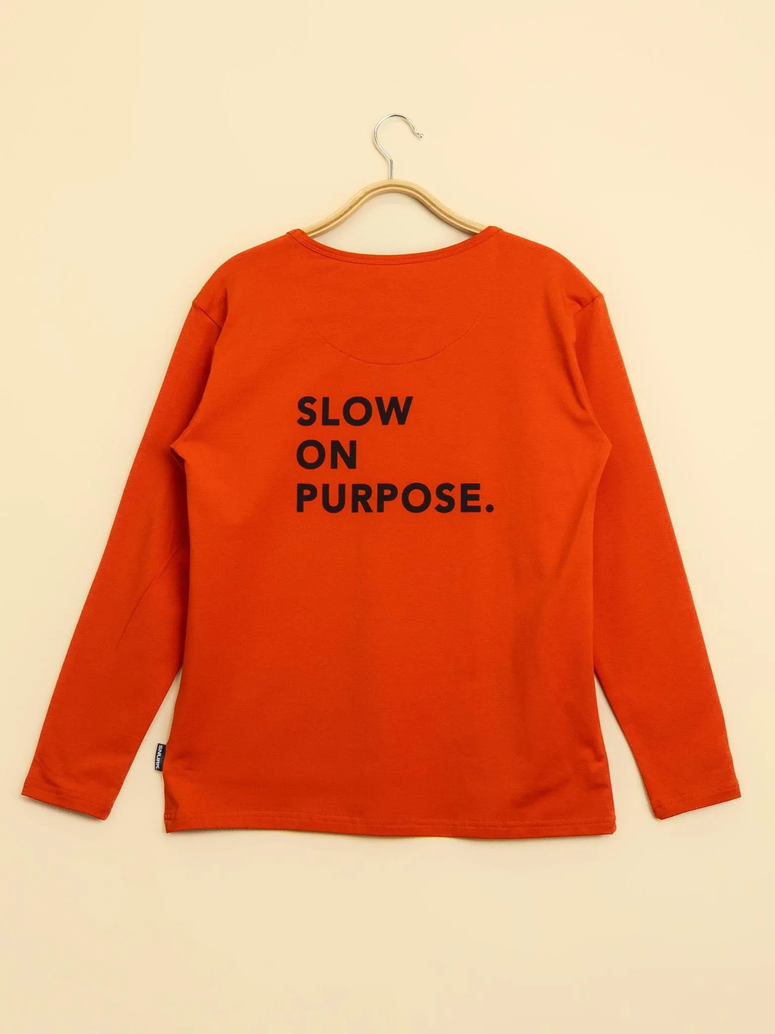 Red Long Sleeve T-shirt Dames