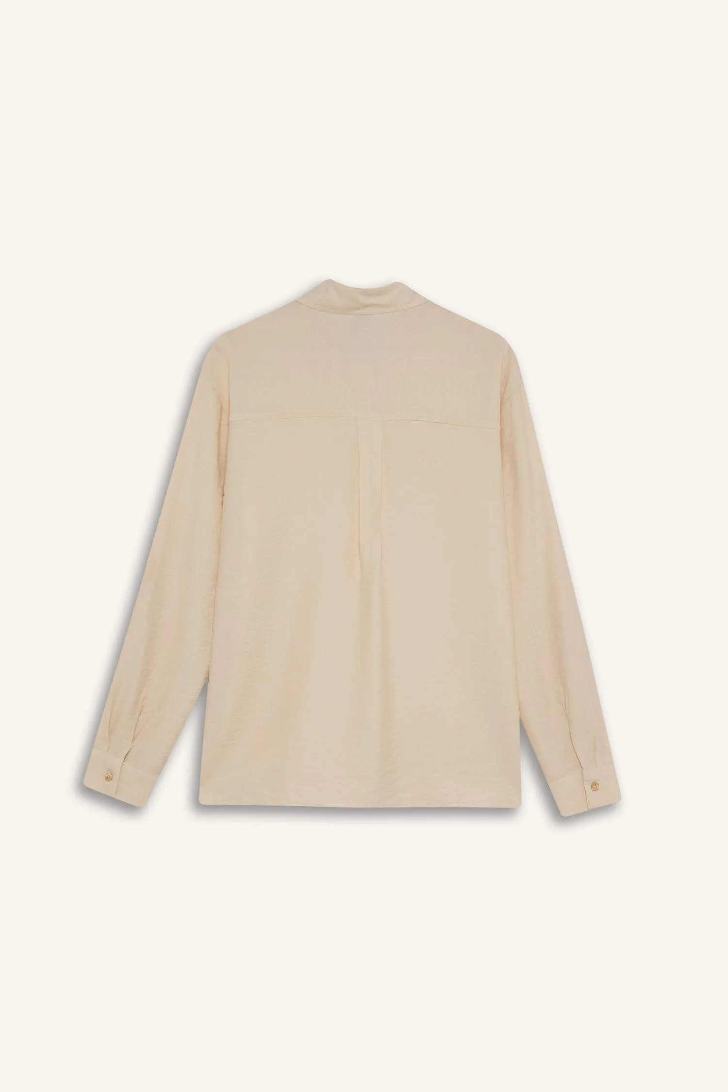 Regular Fit Basic Long Sleeve Shirt Tunic