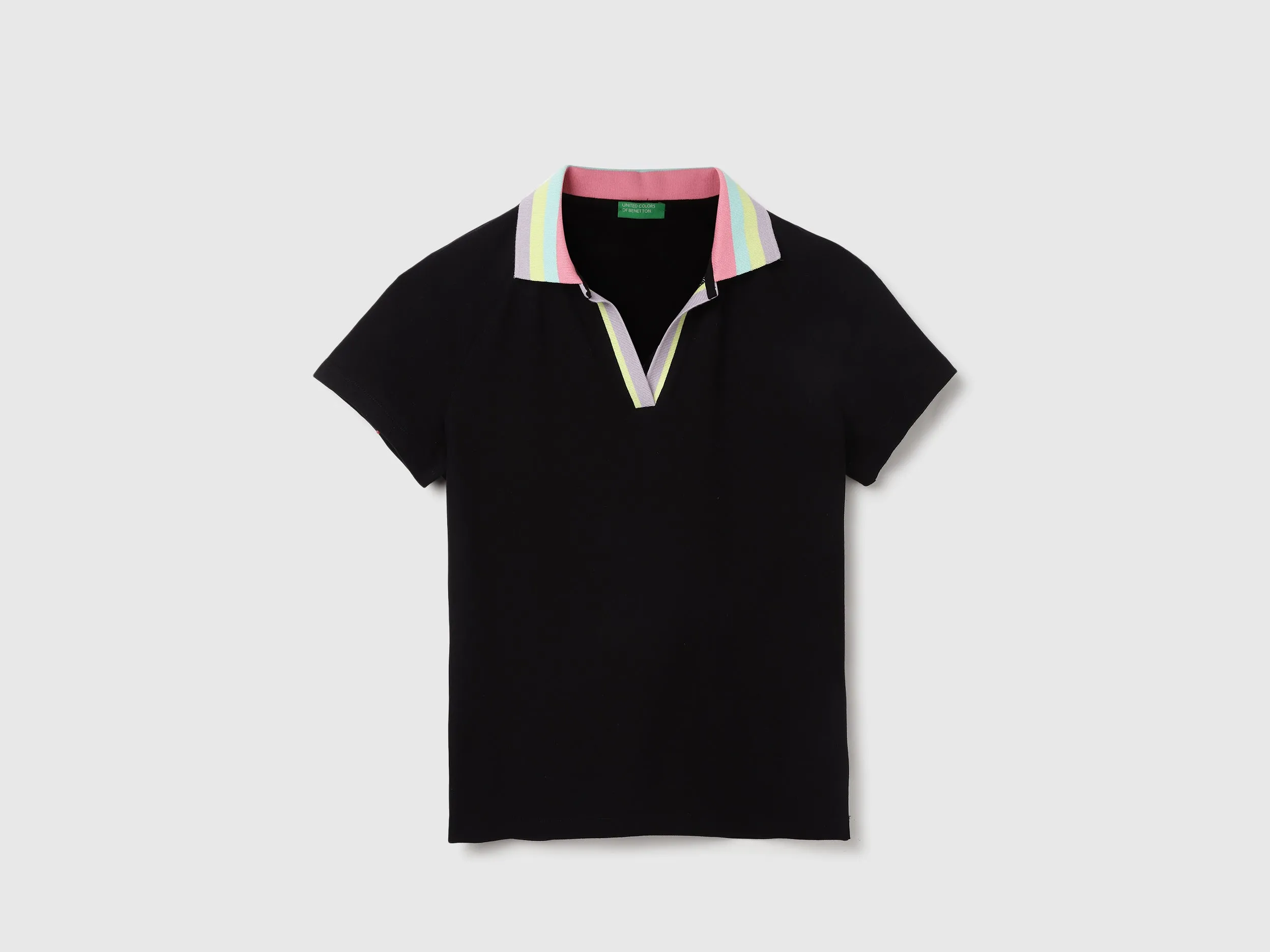 Regular Fit Polo Neck Solid T-Shirts
