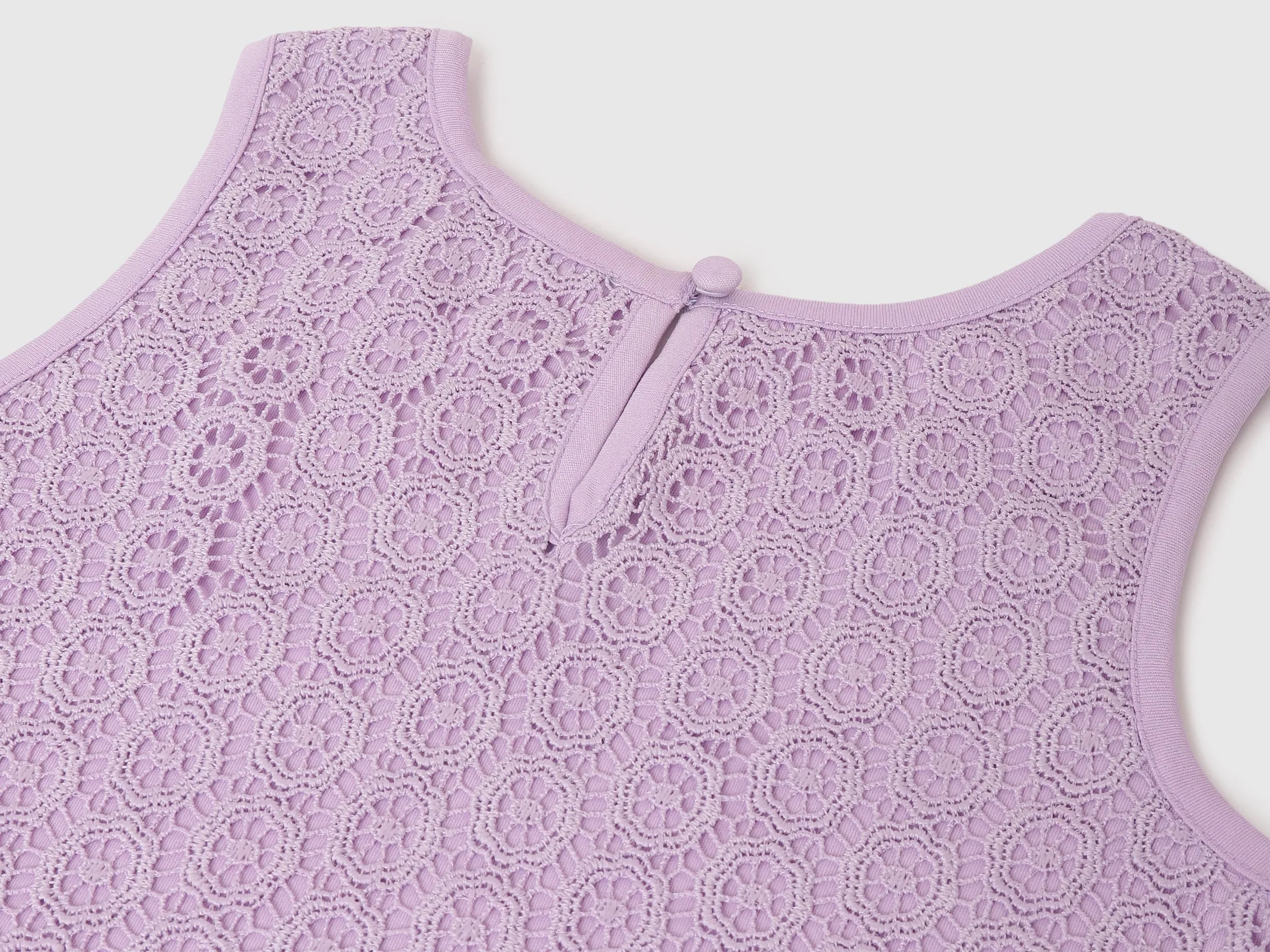 Regular Fit Square Neck Embroidered Tops