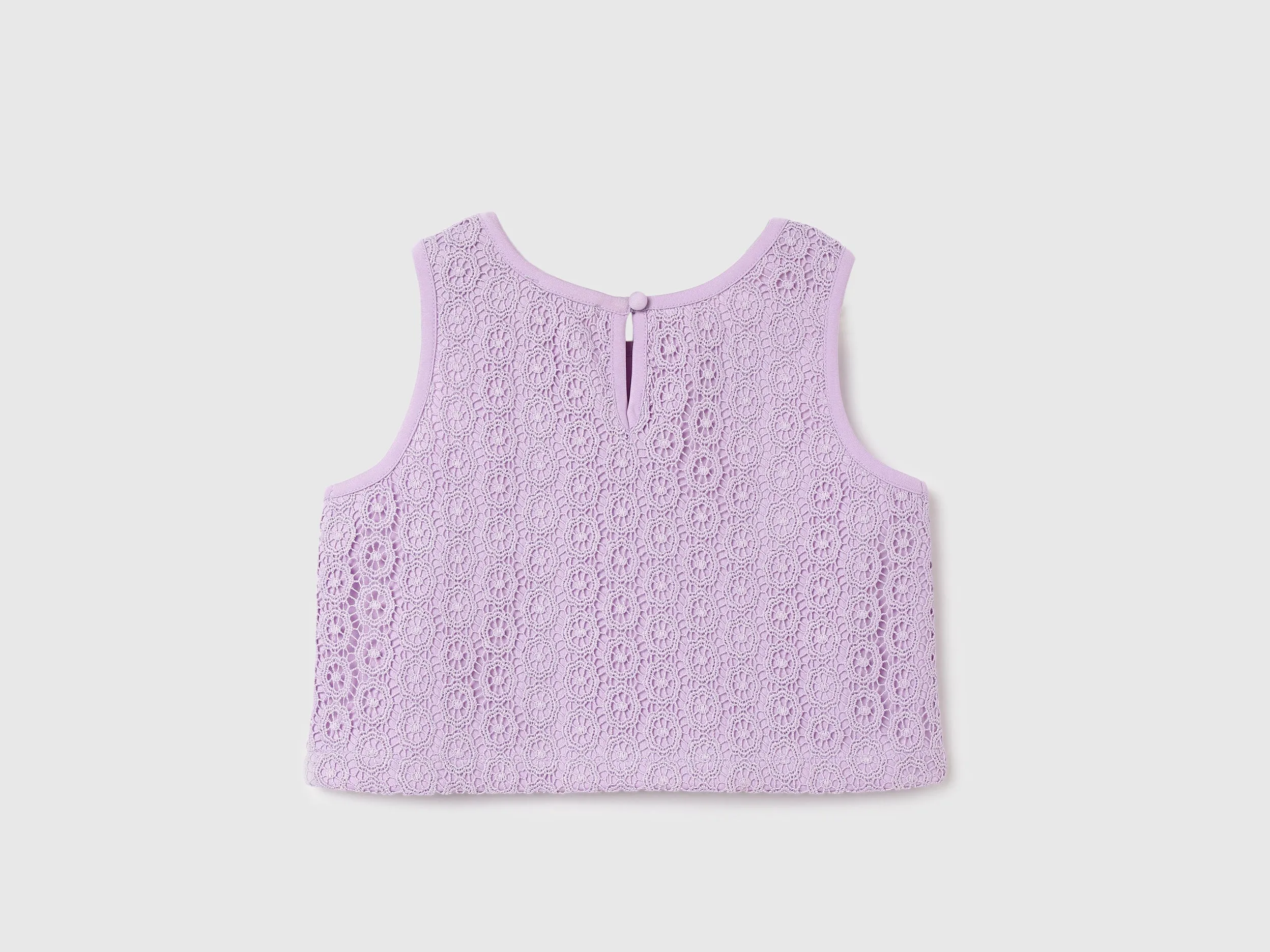 Regular Fit Square Neck Embroidered Tops
