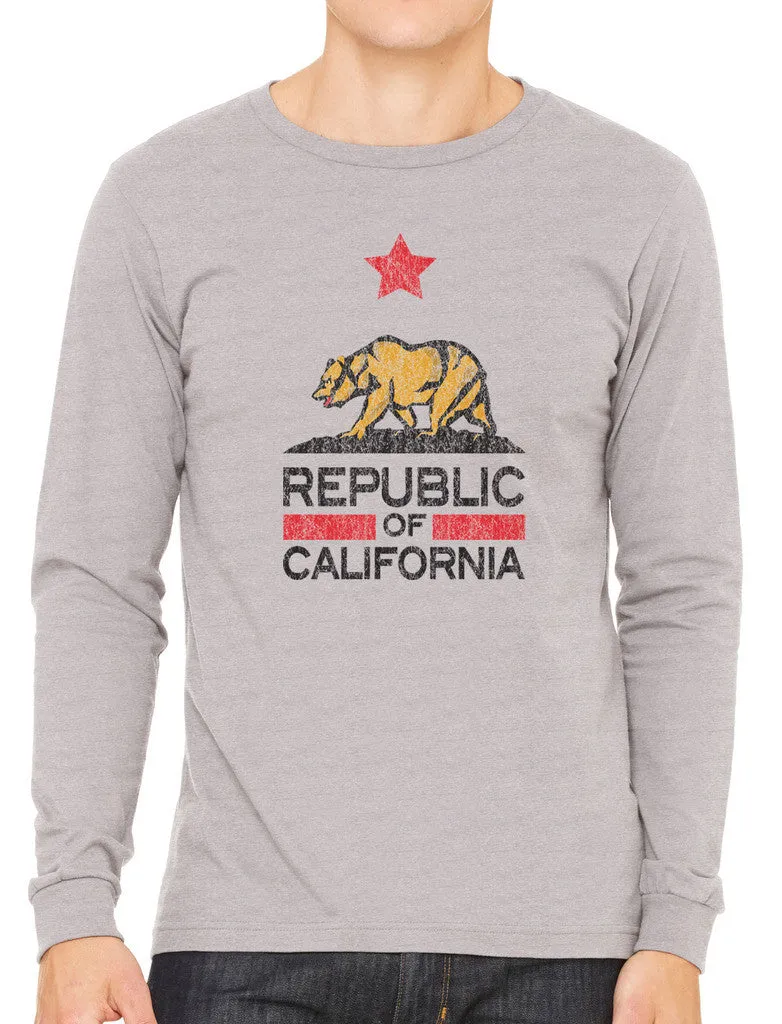 Republic Of California Men's Long Sleeve T-shirt