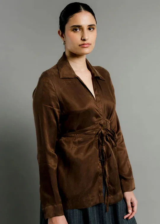 Revel Top | Fox Cupro