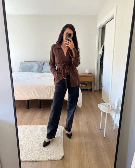 Revel Top | Fox Cupro