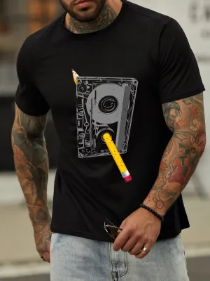 Rewind Cotton-Blend Casual T-shirt
