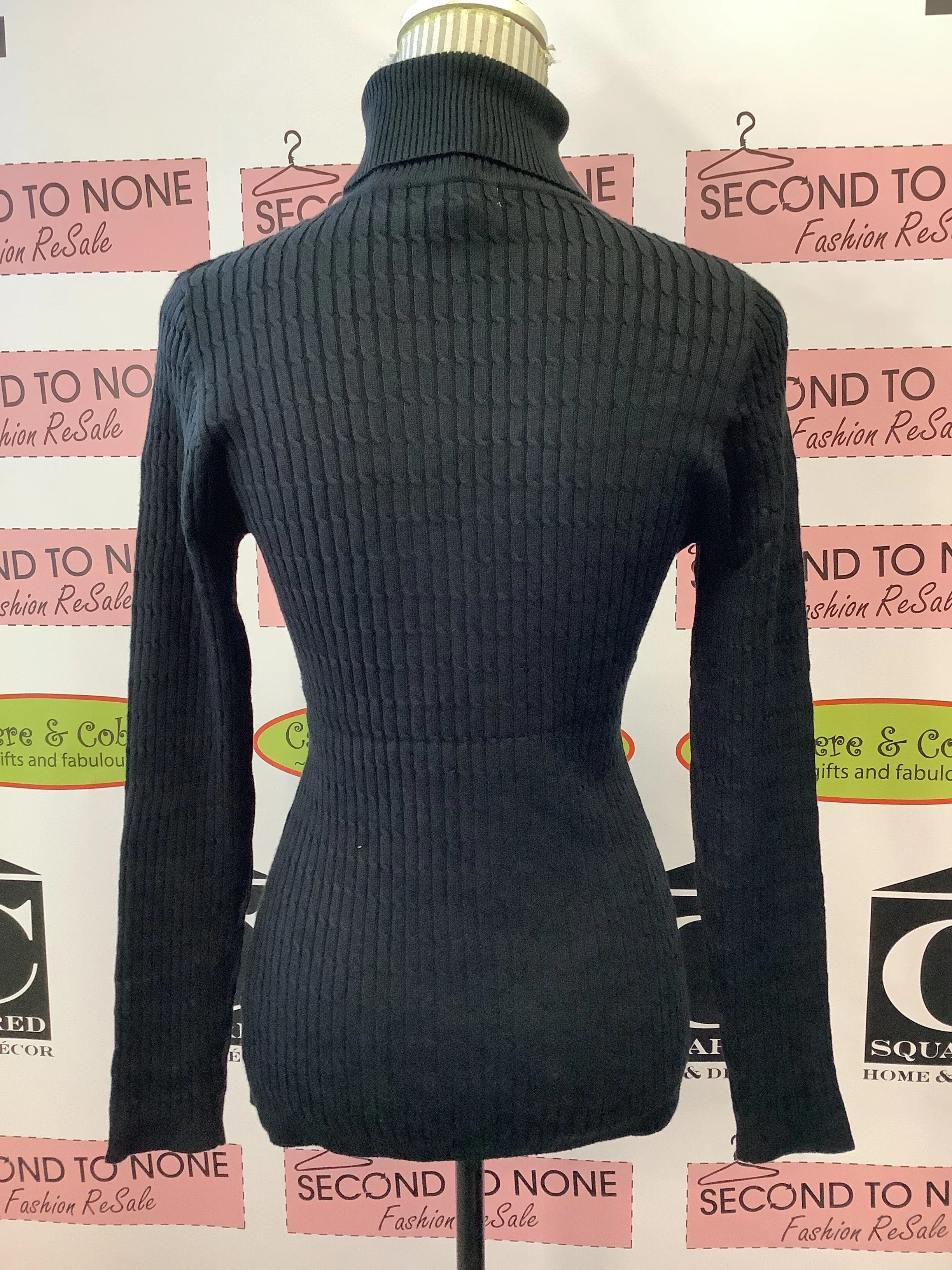 Ribbed Design Turtleneck Sweater (Only 2 Colours Left!)