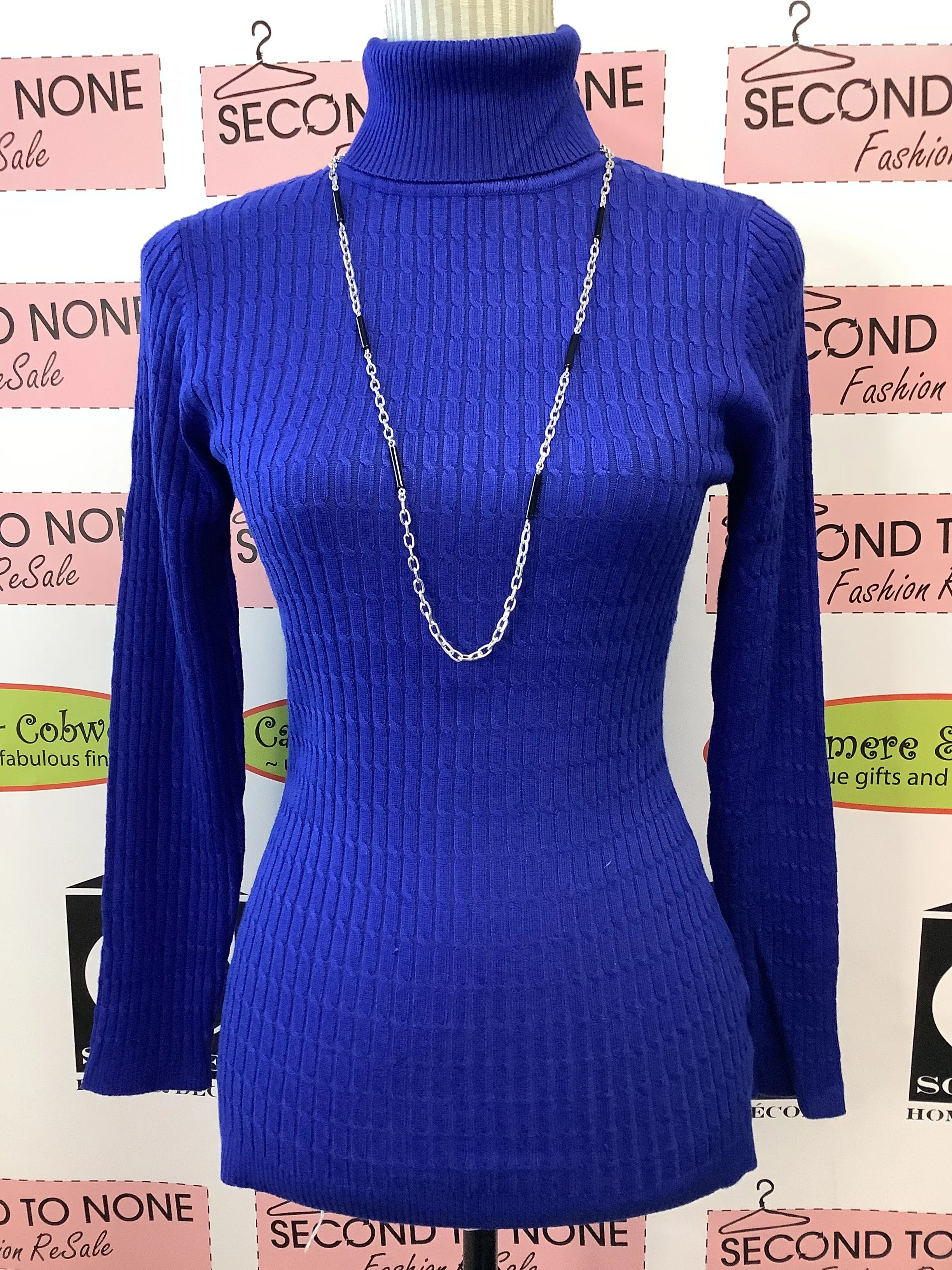 Ribbed Design Turtleneck Sweater (Only 2 Colours Left!)