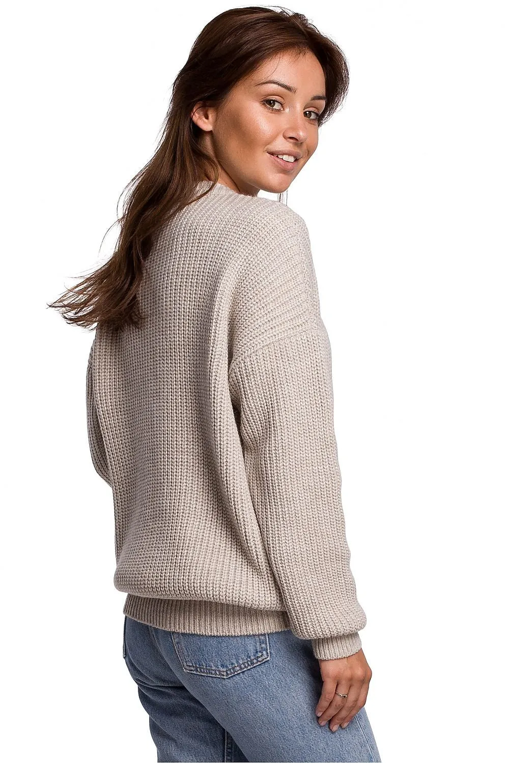 Ribbed Luxe Extended Cut Sweater