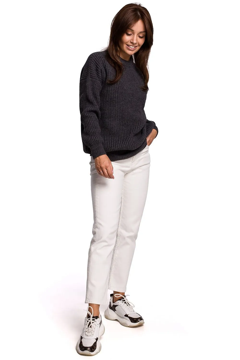 Ribbed Luxe Extended Cut Sweater
