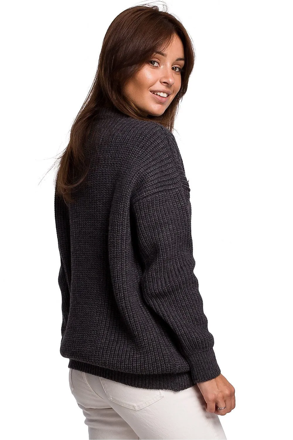 Ribbed Luxe Extended Cut Sweater
