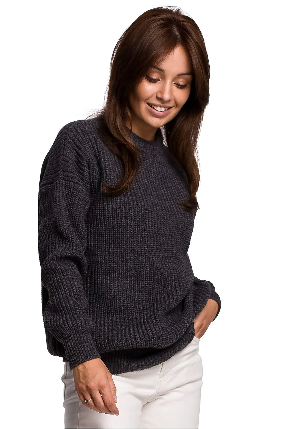 Ribbed Luxe Extended Cut Sweater