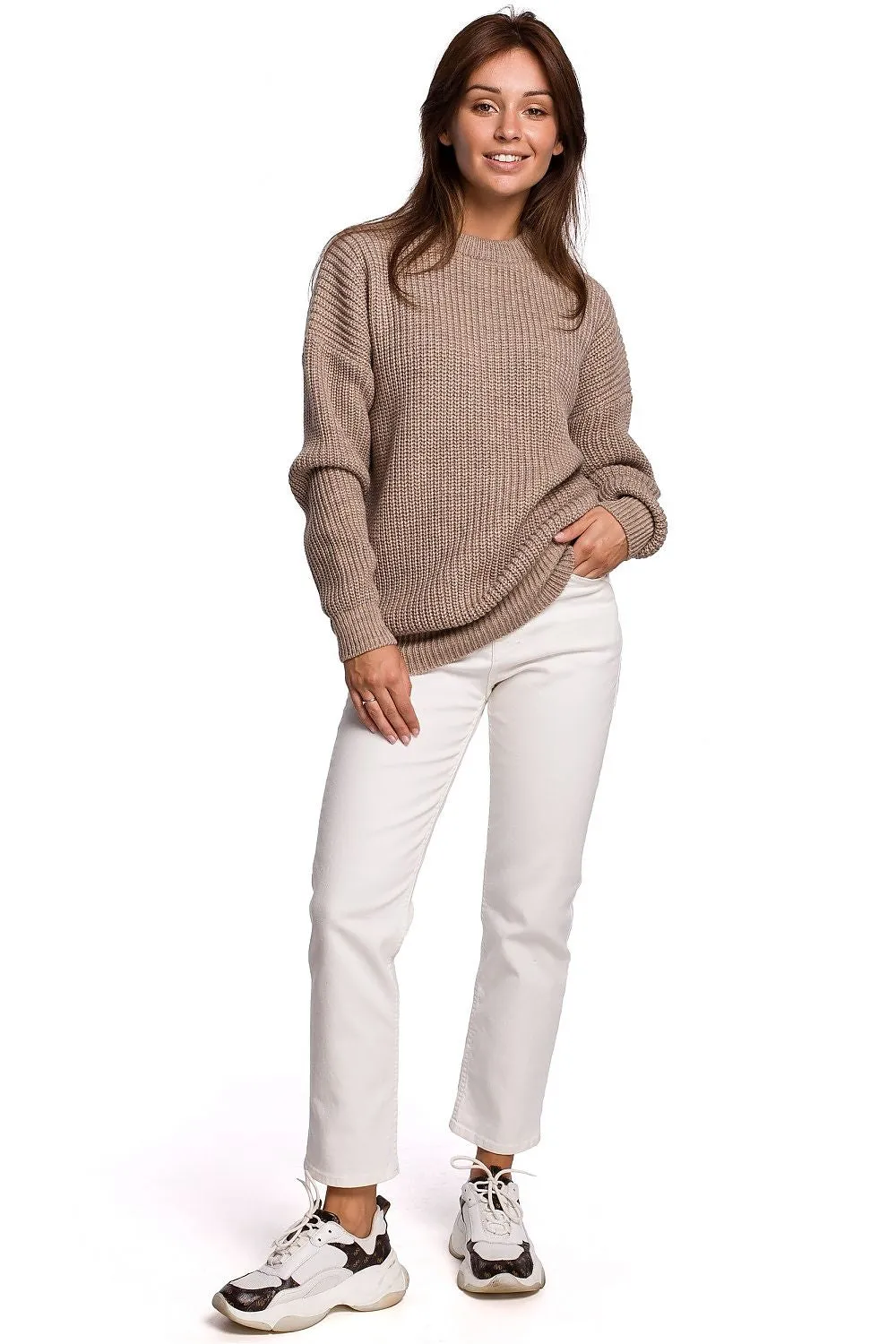 Ribbed Luxe Extended Cut Sweater