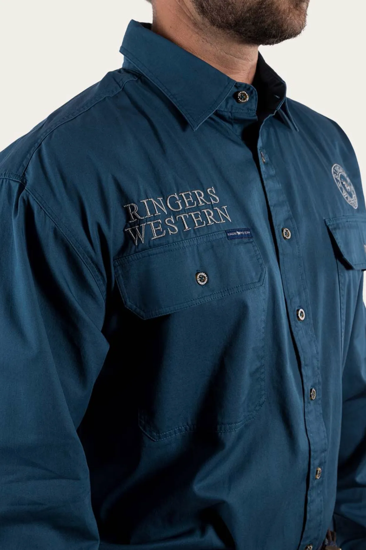 Ringers Western Hawkeye Embroidered Shirt