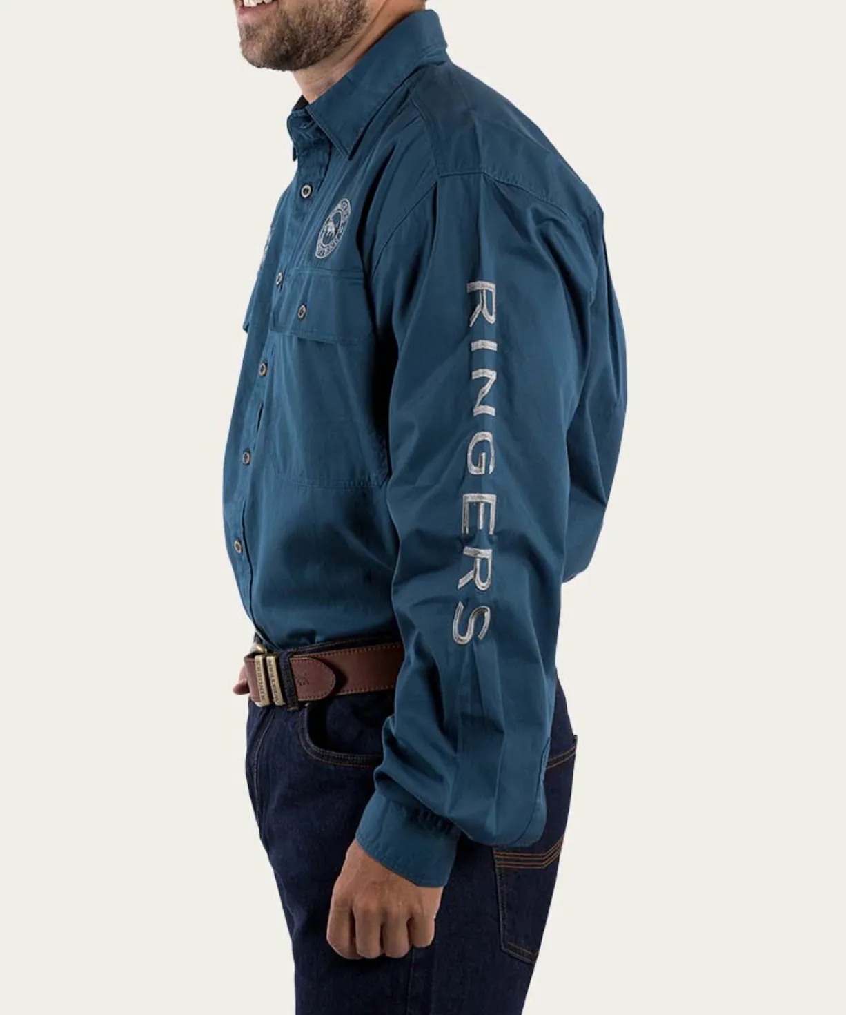 Ringers Western Hawkeye Embroidered Shirt