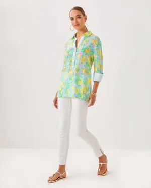 Riverlyn Pieced Print Tunic - Bluette Make Lemonade
