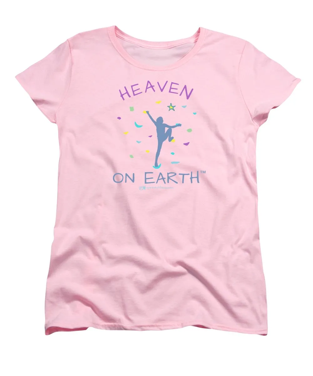 Rock Climbing Heaven On Earth - Women's T-Shirt (Standard Fit)