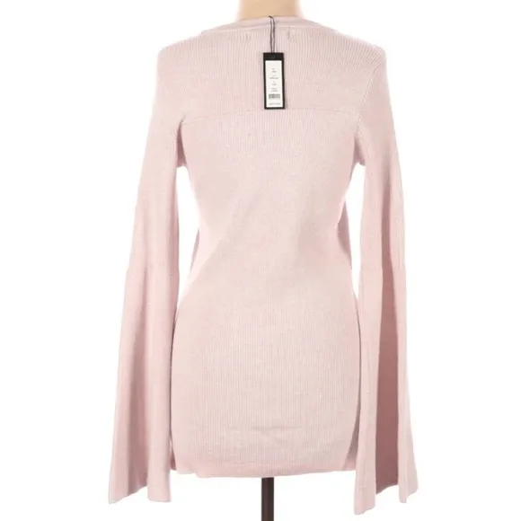 Romeo   Juliet Couture Heather Blush Sweater NWT Large