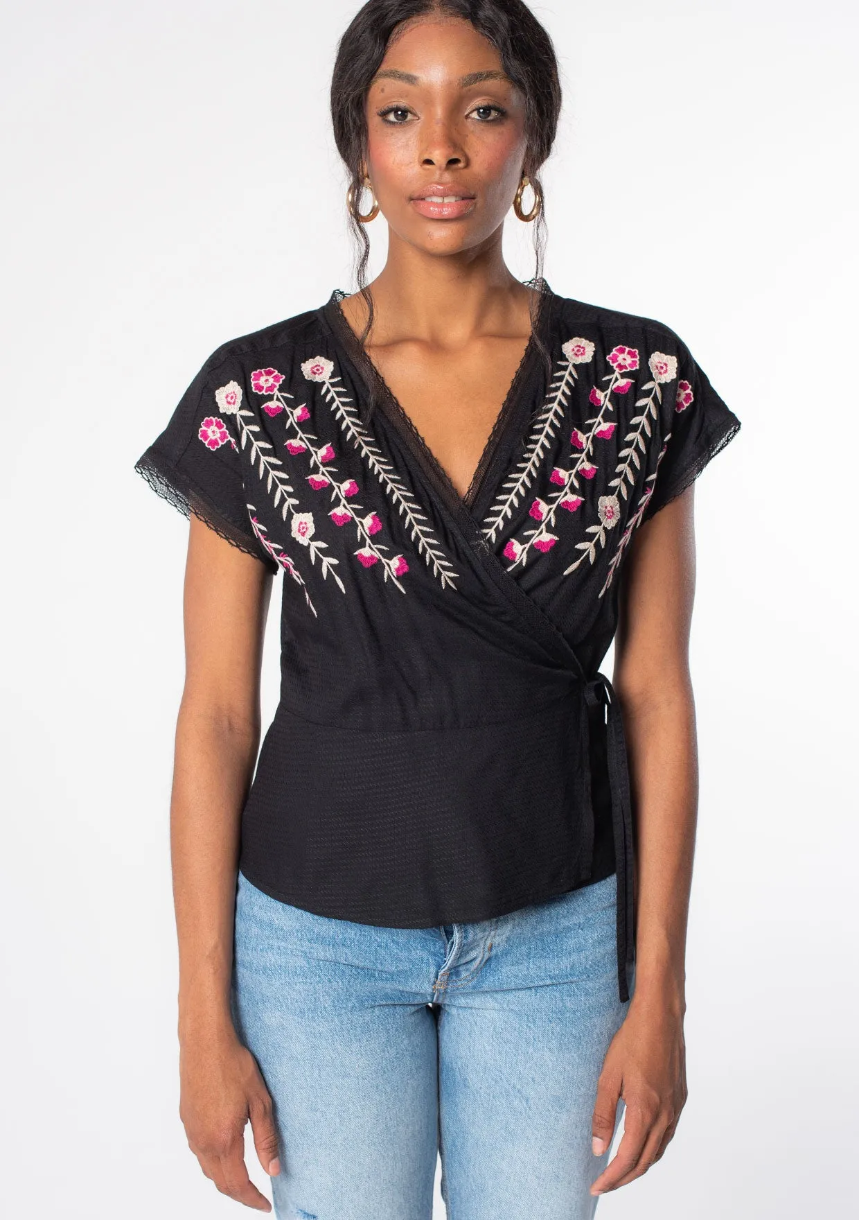 Romy Wrap Top