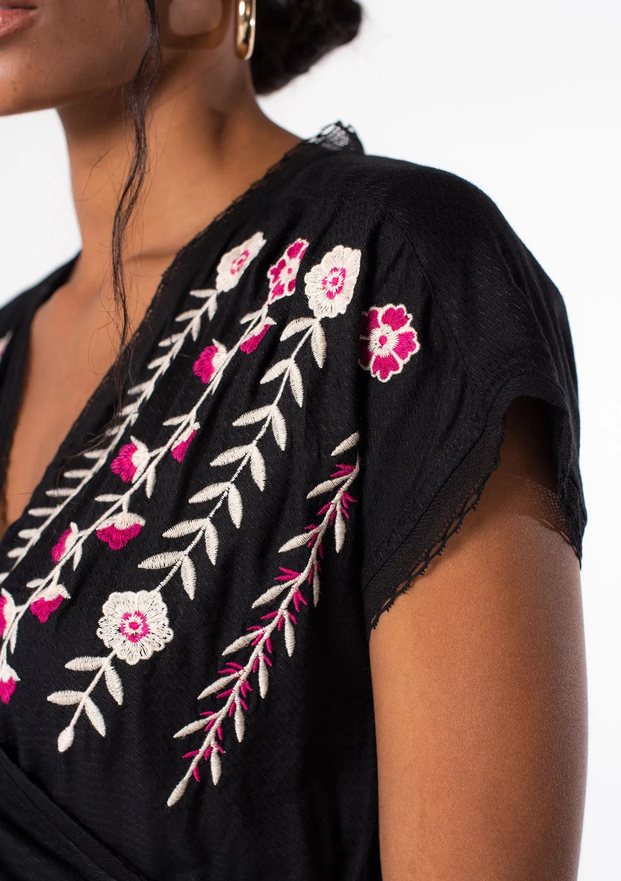 Romy Wrap Top