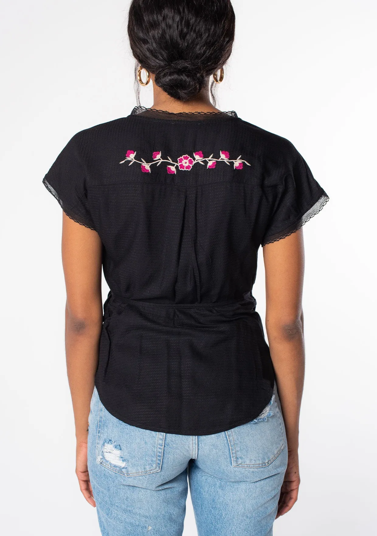 Romy Wrap Top