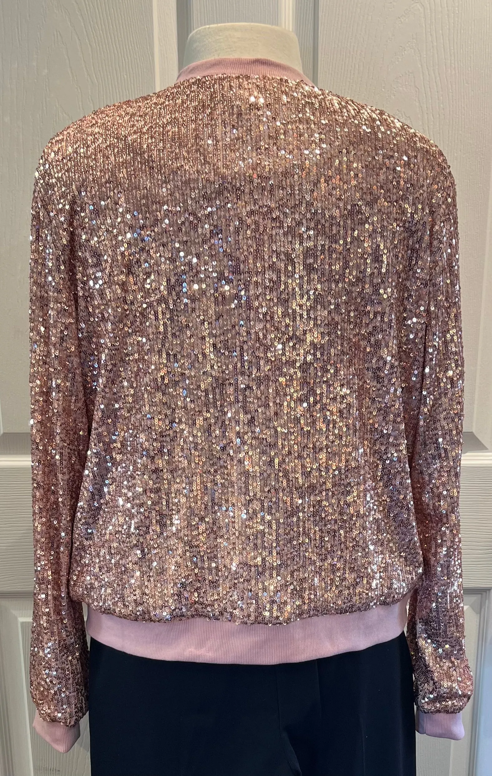 Rose Gold Sequin Tank Top