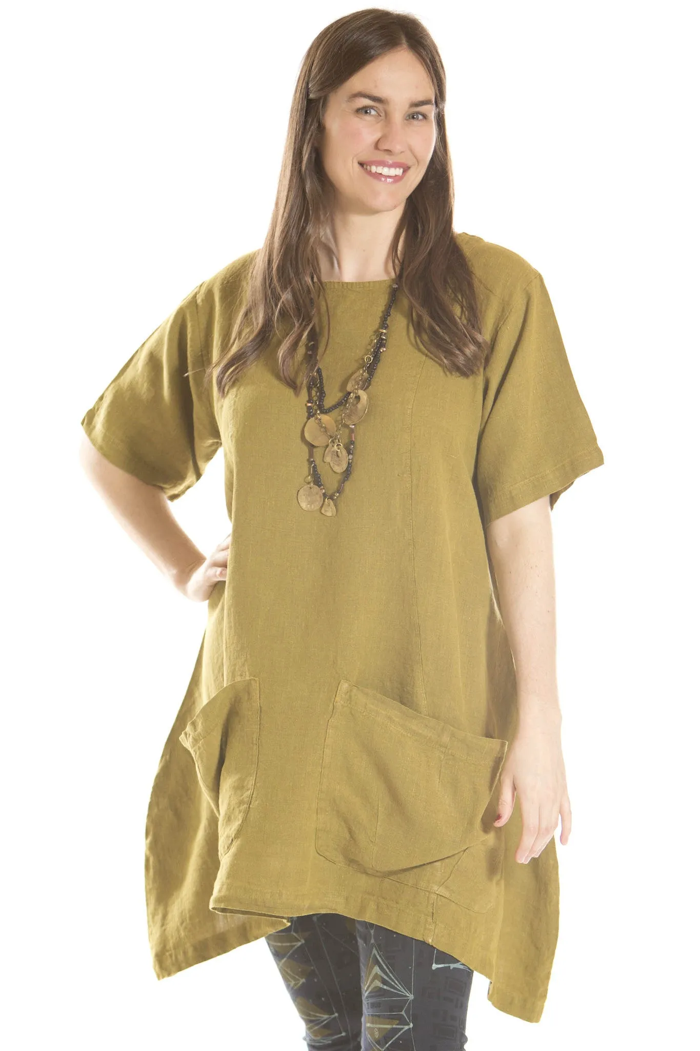 Rosita Tunic UnPrinted-Blue Fish Clothing