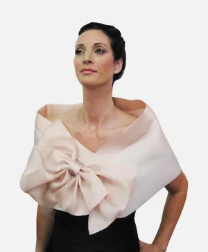 Salmon Nude Bridal Wrap