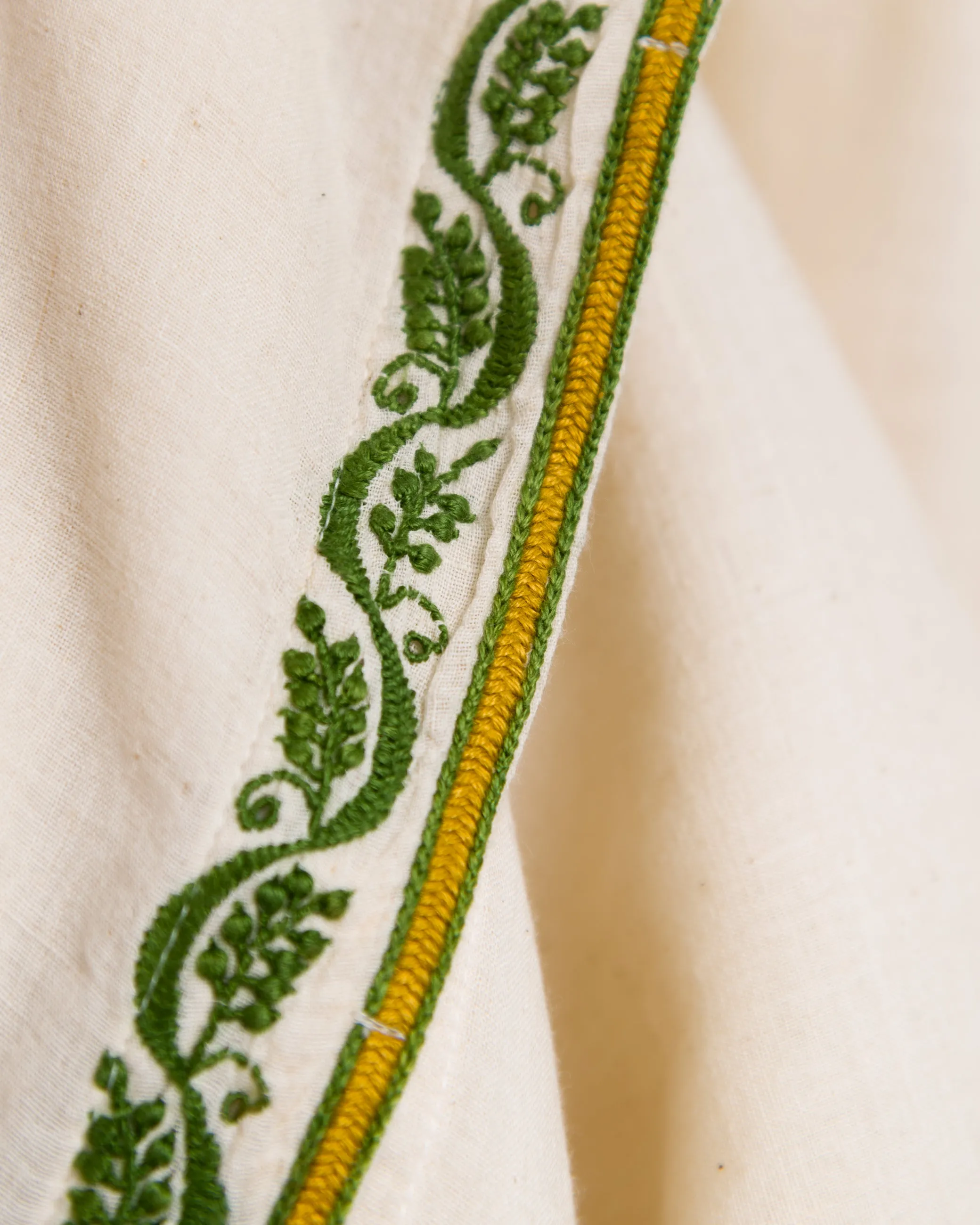 Samira Tunic in Chikankari Embroidery Natural