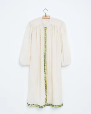 Samira Tunic in Chikankari Embroidery Natural