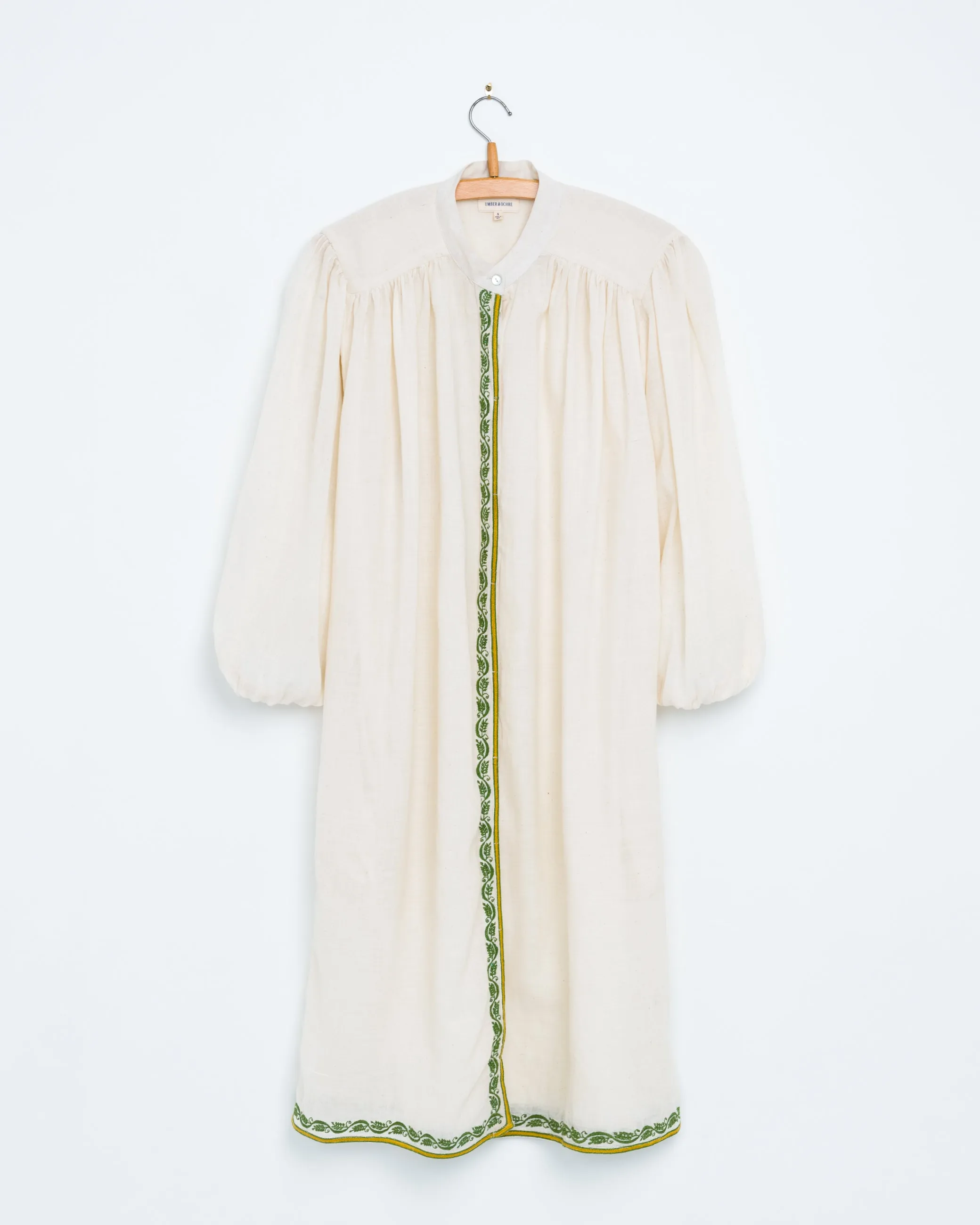 Samira Tunic in Chikankari Embroidery Natural