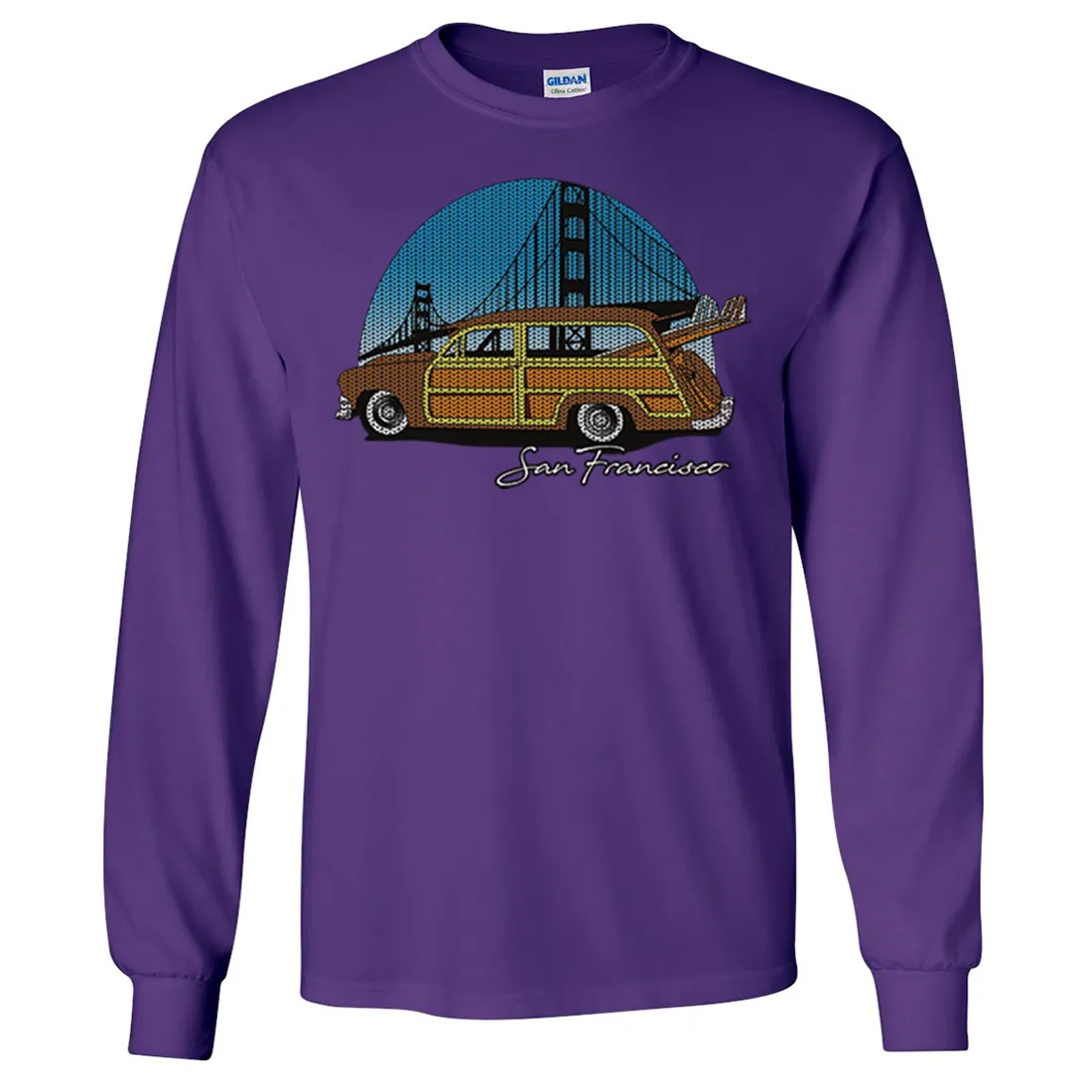 San Francisco Knit Style Woody Long Sleeve Shirt