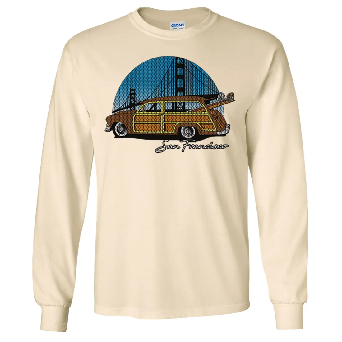 San Francisco Knit Style Woody Long Sleeve Shirt