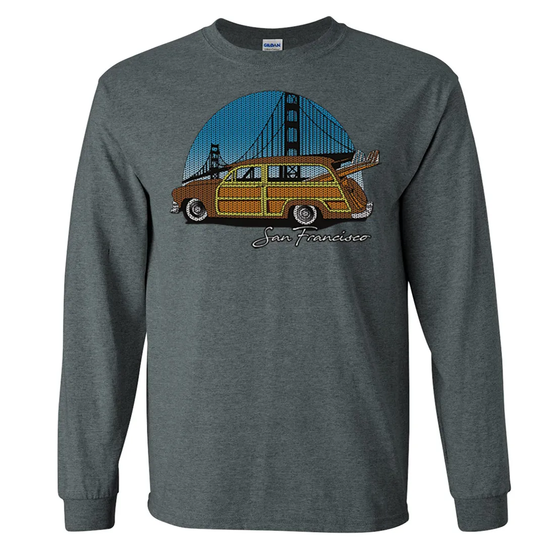 San Francisco Knit Style Woody Long Sleeve Shirt