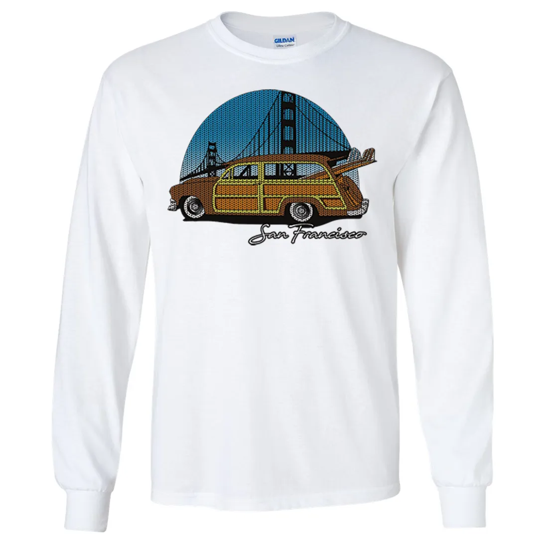 San Francisco Knit Style Woody Long Sleeve Shirt