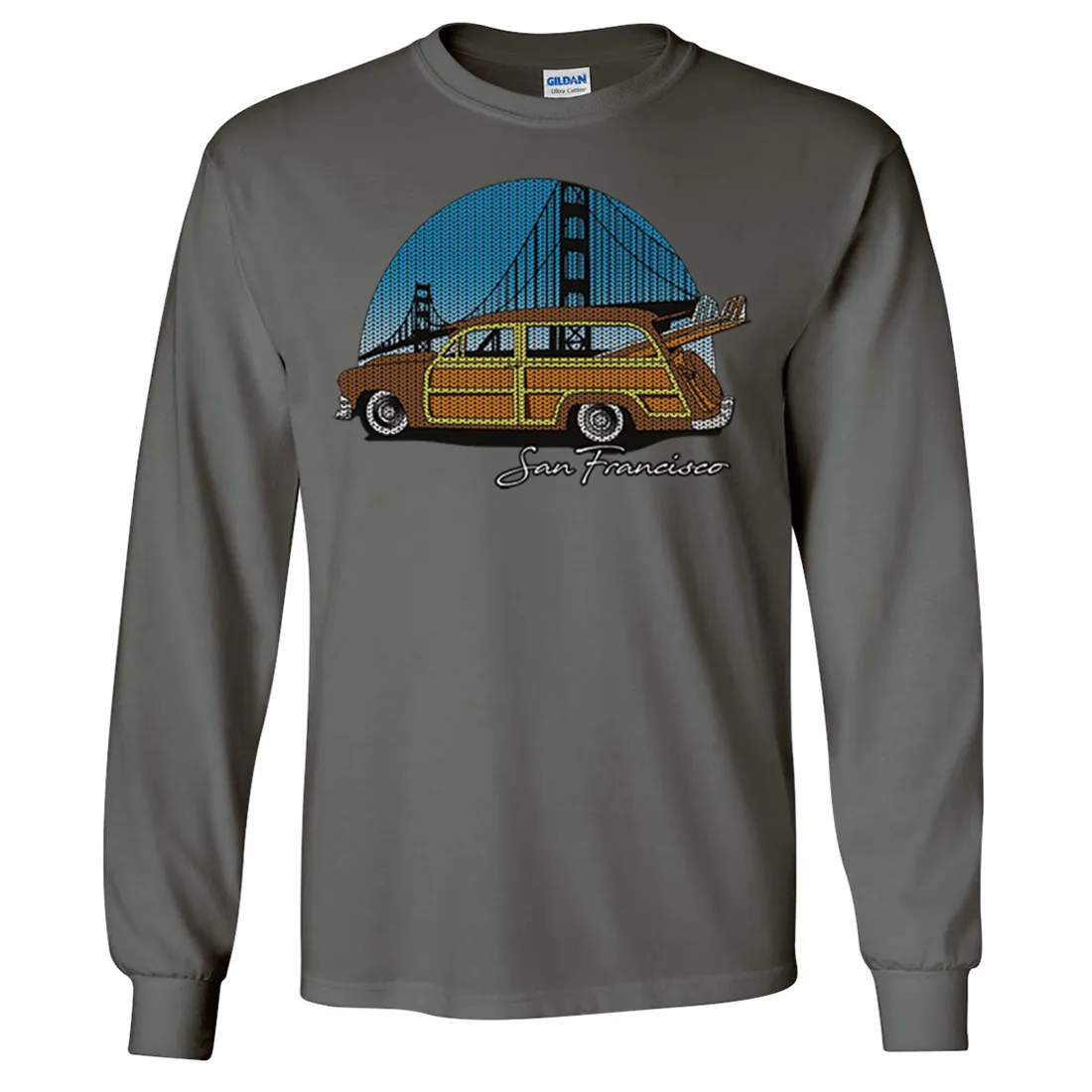 San Francisco Knit Style Woody Long Sleeve Shirt