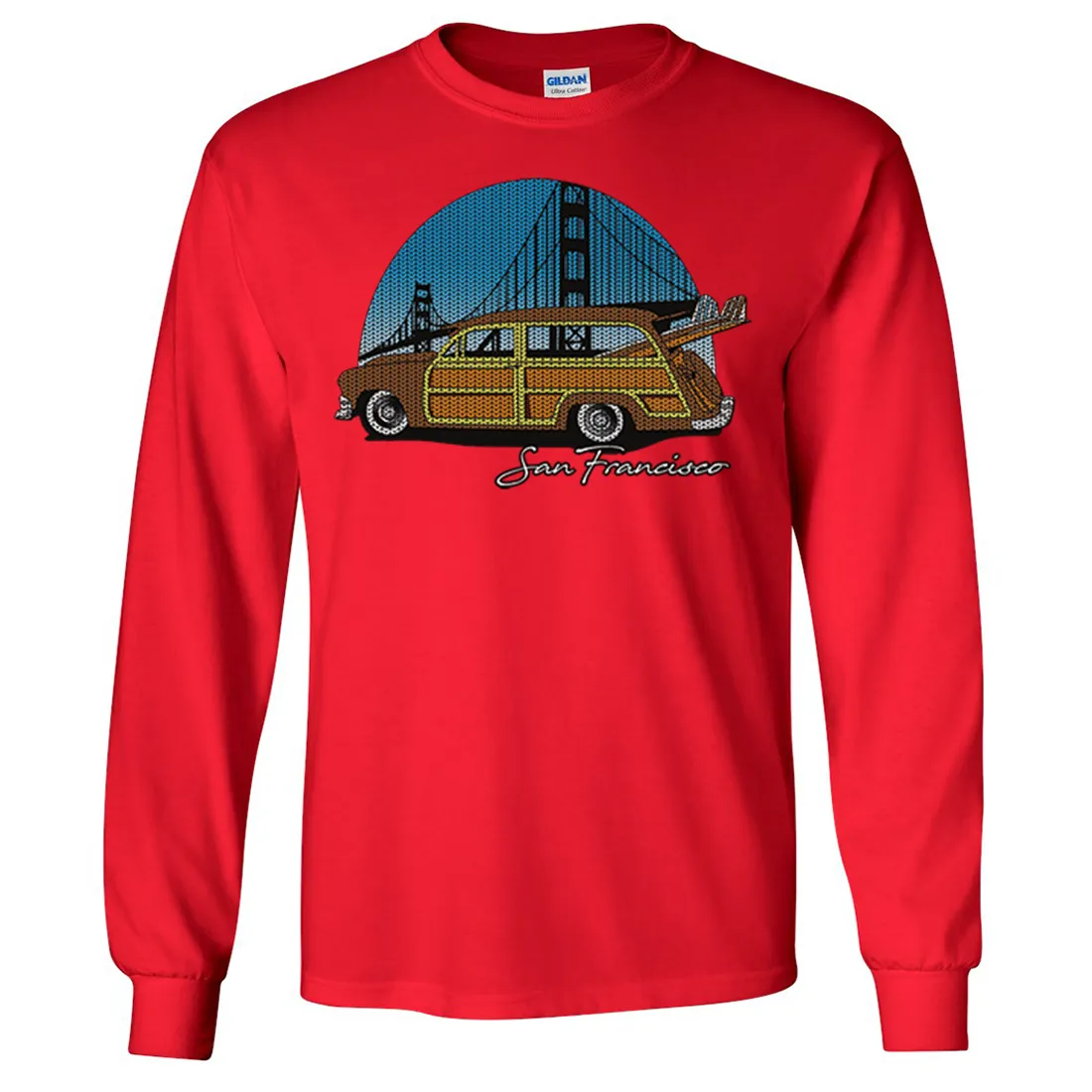 San Francisco Knit Style Woody Long Sleeve Shirt