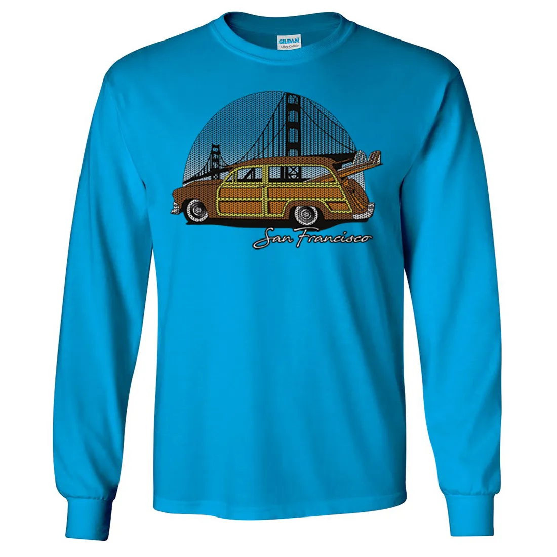 San Francisco Knit Style Woody Long Sleeve Shirt