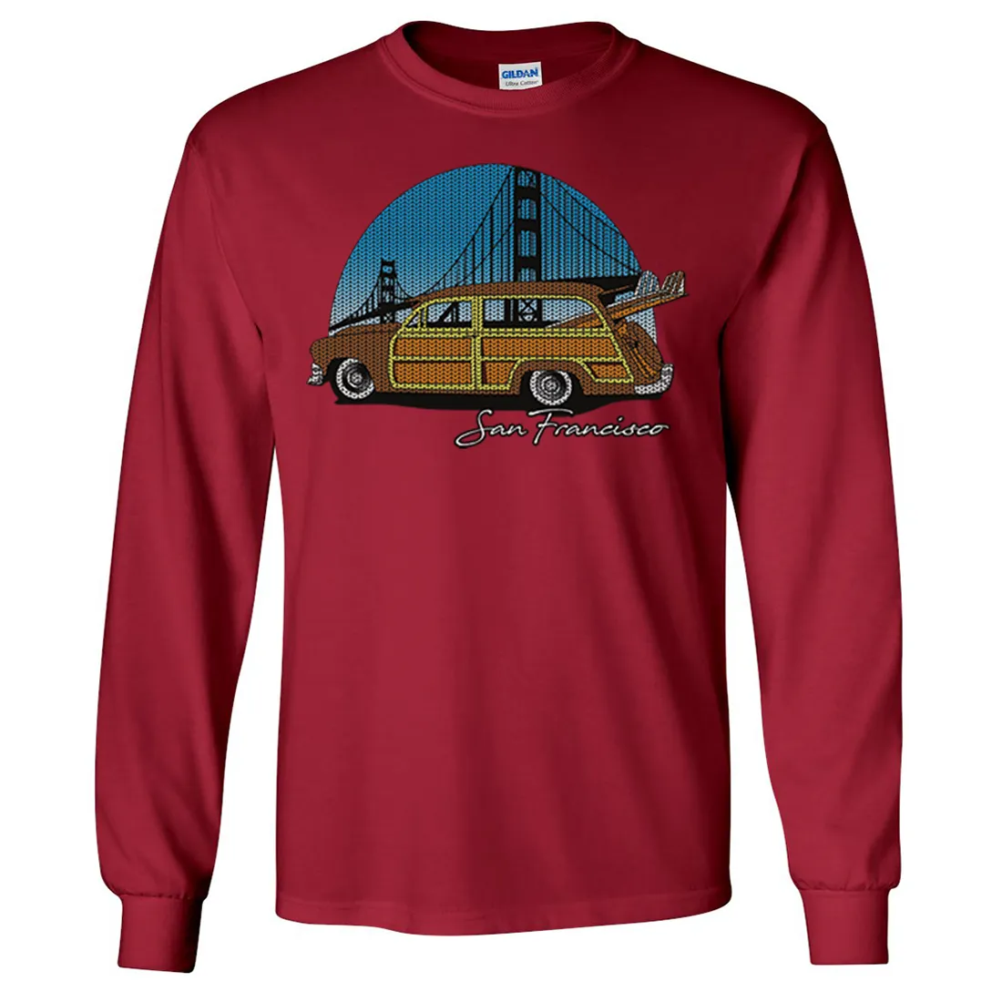 San Francisco Knit Style Woody Long Sleeve Shirt