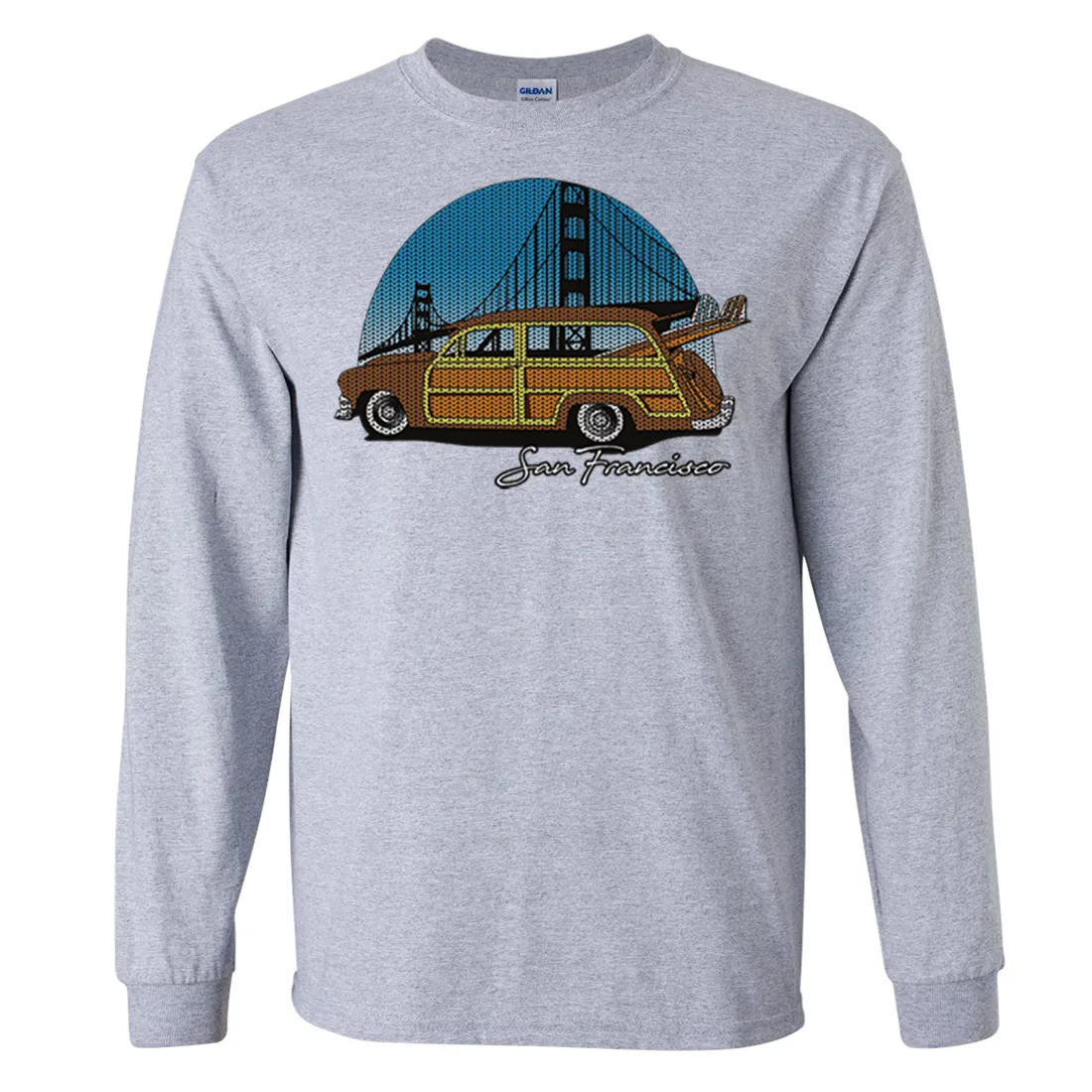 San Francisco Knit Style Woody Long Sleeve Shirt