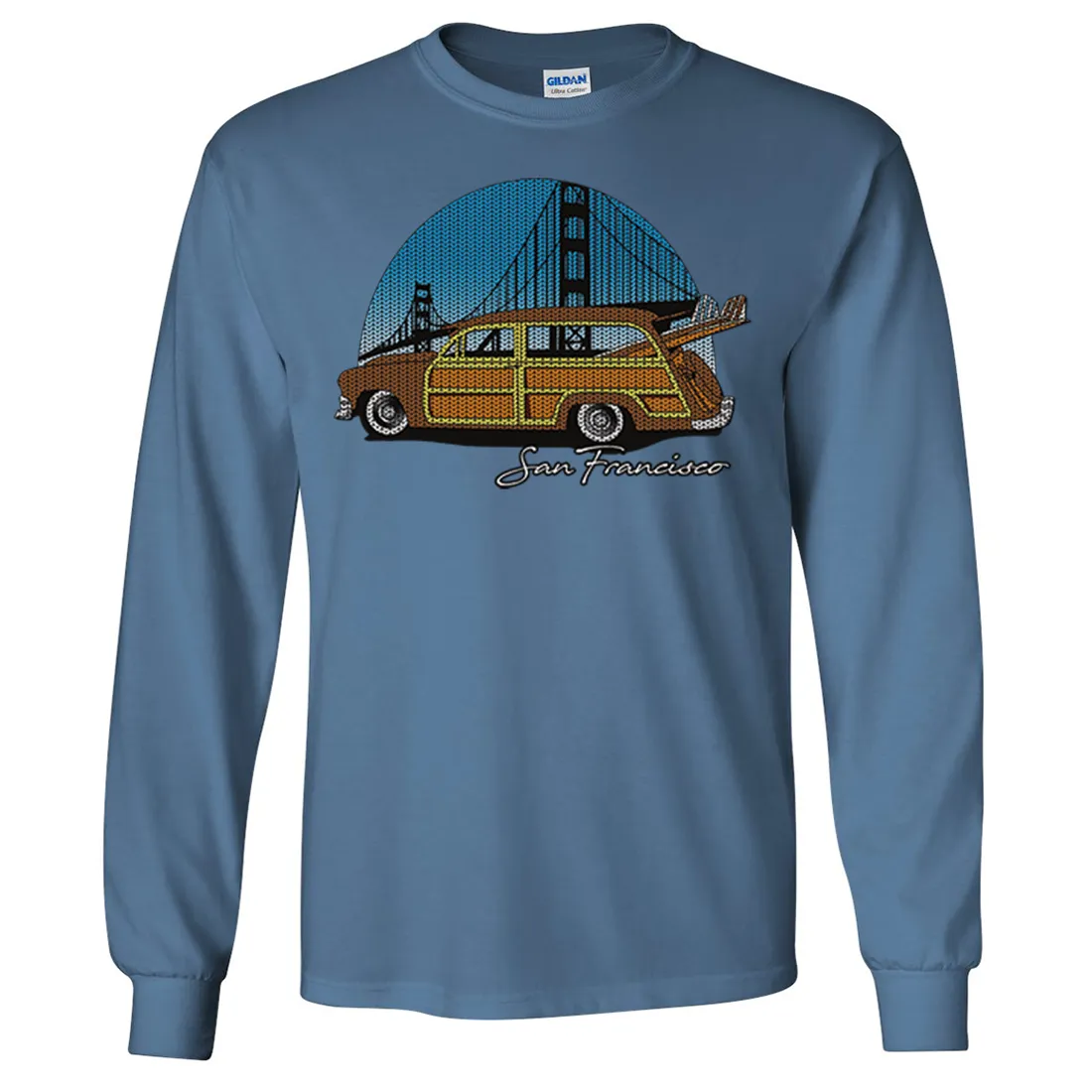 San Francisco Knit Style Woody Long Sleeve Shirt