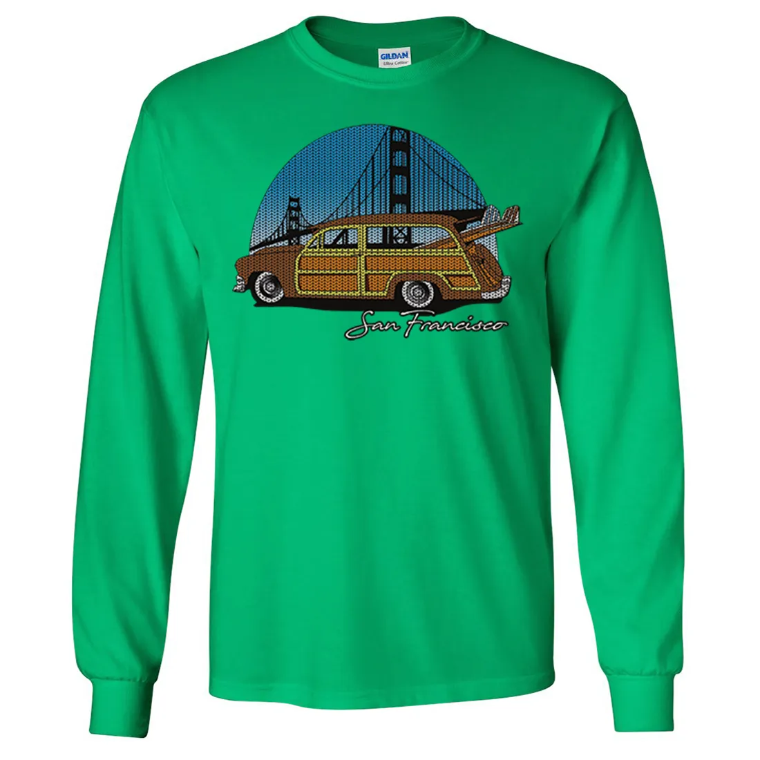 San Francisco Knit Style Woody Long Sleeve Shirt