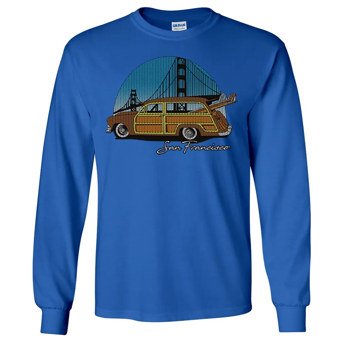 San Francisco Knit Style Woody Long Sleeve Shirt
