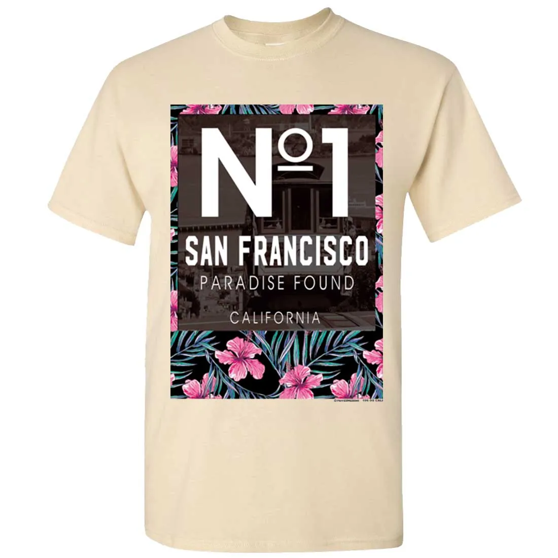 San Francisco No. 1 Paradise Found California Asst Colors T-shirt/tee