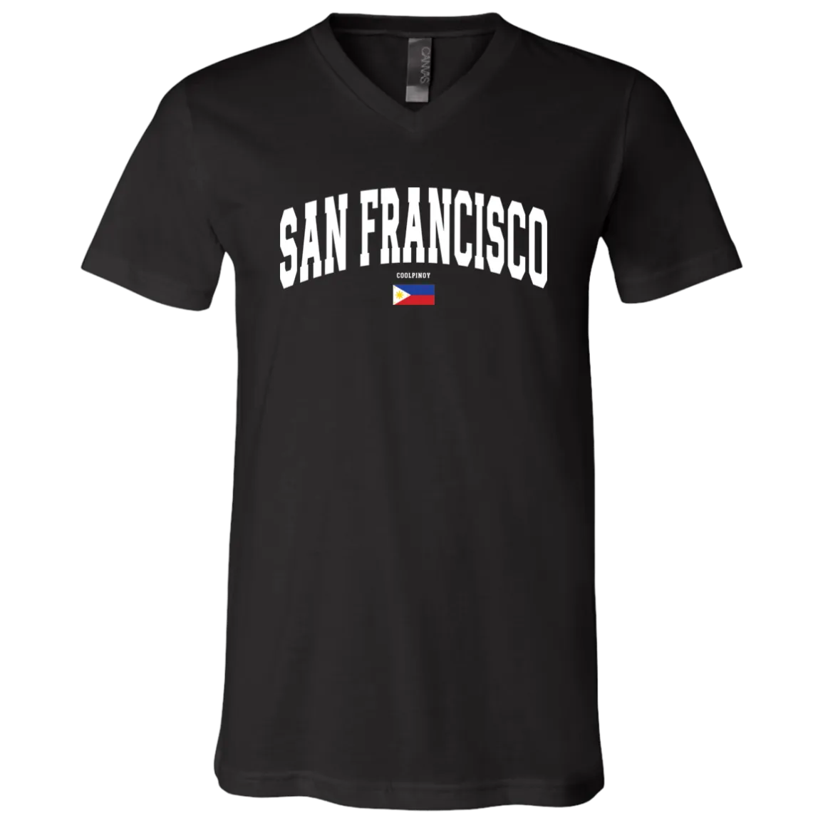 San Francisco Unisex Jersey V-Neck T-Shirt