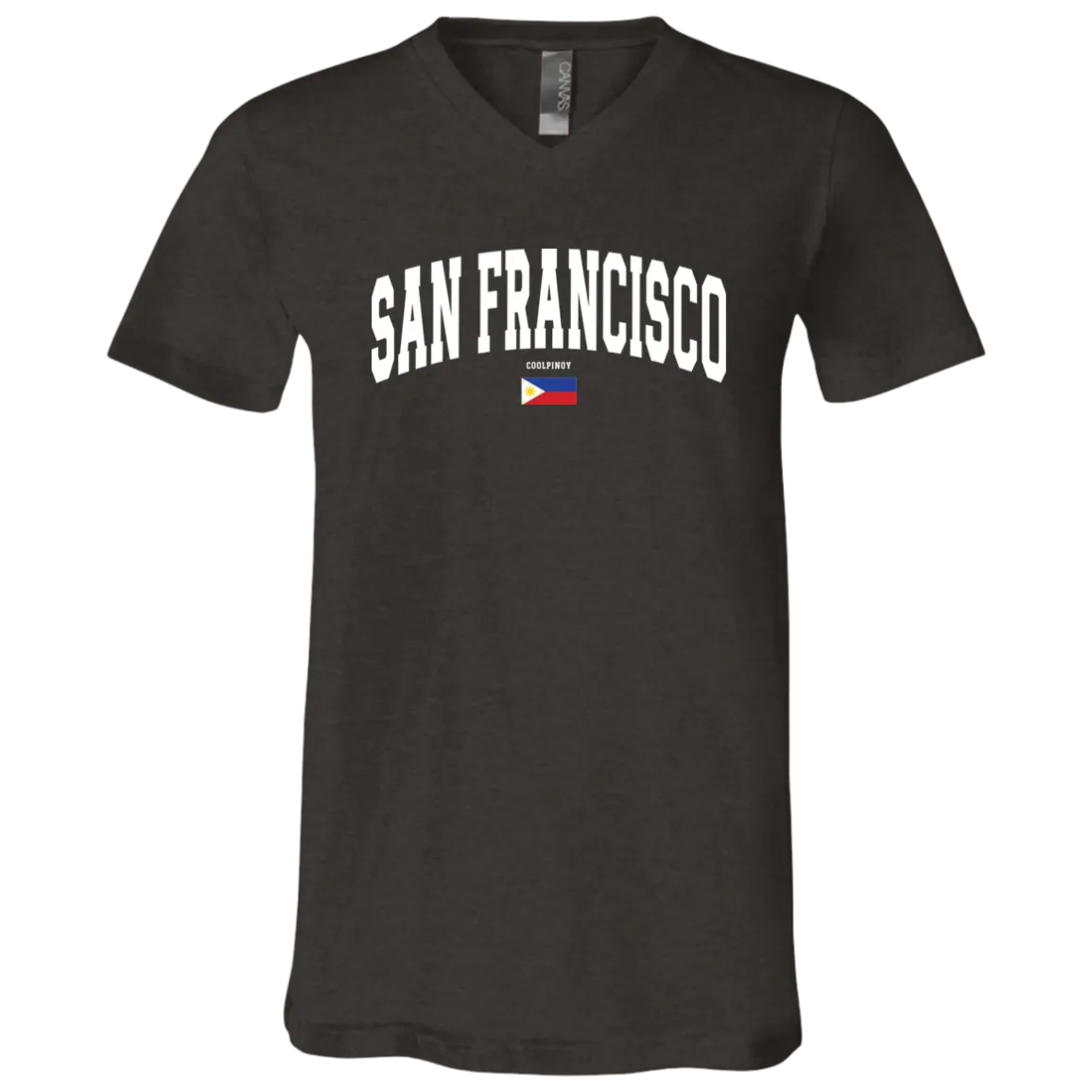 San Francisco Unisex Jersey V-Neck T-Shirt