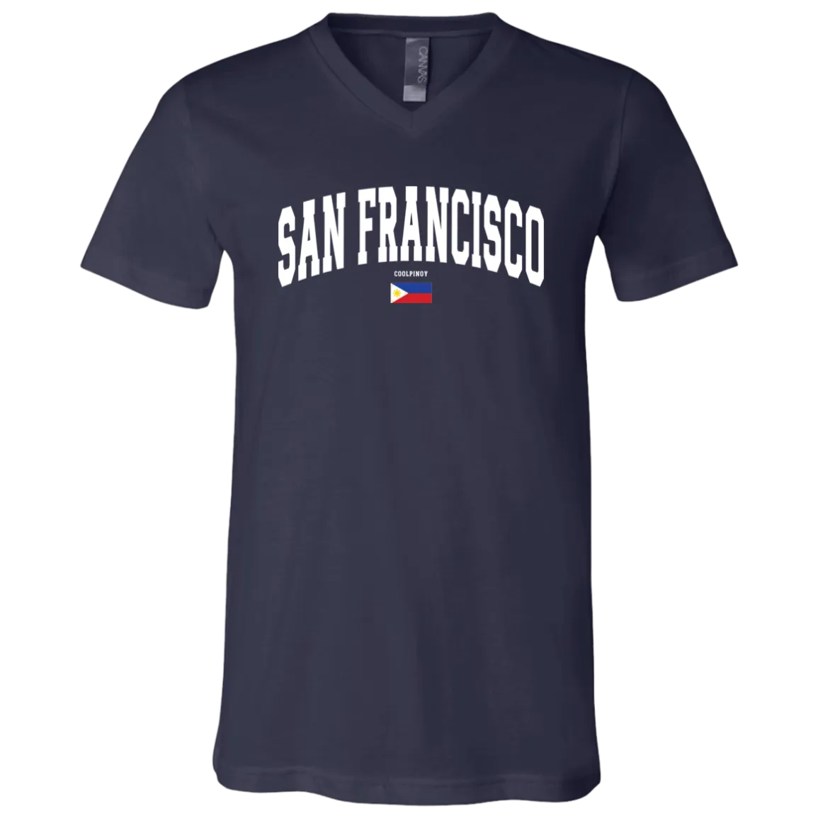 San Francisco Unisex Jersey V-Neck T-Shirt